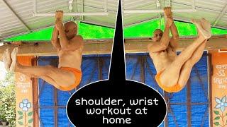 Increase shoulder strength ; wrist & forearm strength at home explanation by swami satyendra ji