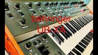 Behringer UB-Xa sounds demo and  overview￼