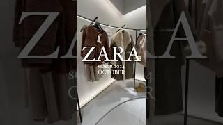 ZARA Autumn collection 2024/ OCTOBER