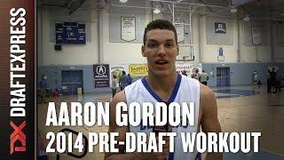 Aaron Gordon 2014 NBA Pre-Draft Workout & Interview HD DraftExpress