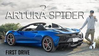 HAS THE BABY MCLAREN W1 CHANGED ENOUGH? THE GOOD, AND BAD FOR 2025 WITH AN ARTURA SPIDER!