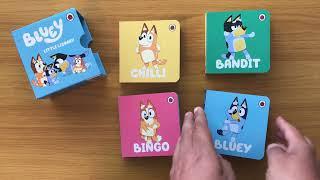 Bluey Little Library Collection - A Fun Read Aloud Set of Books for Children and Toddlers