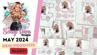 Scrap Diva Designs May 2024 NEW RELEASE! 