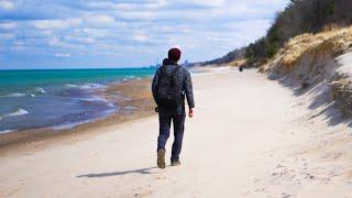 A Solo Hike at Indiana Dunes