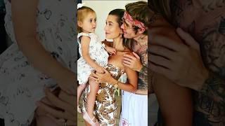 justin bieber with hailey baldwin and daughter  #celebrities#celebrity #shorts #justinbieber