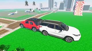 Thar V's Fortuner  in Indian bike driving 3D #india #imdianbikedriving3d