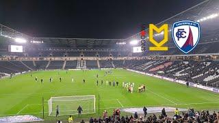 MK DONS 3-0 CHESTERFIELD MATCHDAY VLOG EXPERIENCE