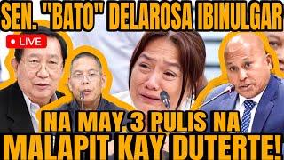 SEN.“BATO” DELA ROSA IBINULGAR ANG TATLONG TAO NA MALAPIT KAY DUTERTE, GARMA SPECIAL KAY DIGONG!