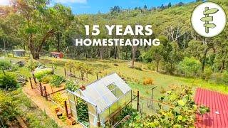 Impressive Homestead Produces Tons of Food & Uses Solar Power, Rainwater & Bio Gas