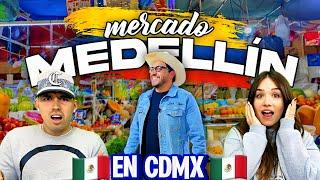 El mercado MEDELLÍN en MEXICO  | LATINOAMERICA Dentro de CDMX  | Esto es INCREIBLE 