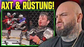 Extremes MMA in Rüstung und AXT! RINGLIFE