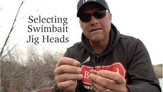 Selecting Swimbait Jig Heads