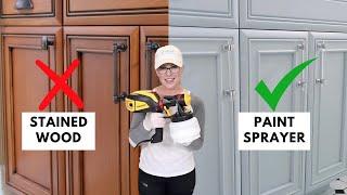 Paint Cabinets with a Sprayer: Step by Step for Beginners