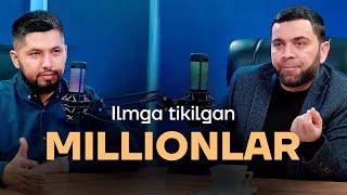 Ilmga tikilgan millionlar bugungi podcastda                          #4k #yangi