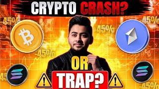 Crypto Crash Emergency Update - Crypto Bull Run End or Trap? Bitcoin price dump News