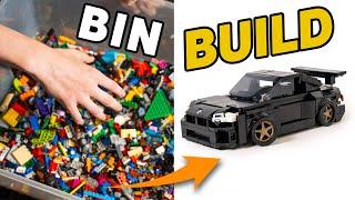 I Built LEGO Cars From "THE BIN"...