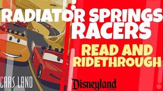 Radiator Springs Racers | Read and Ridethrough HD | Fun Facts and History While You Ride!