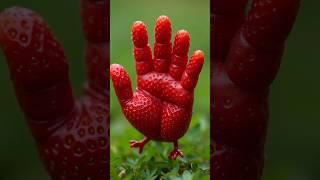 College strawberry #satisfying #fruit #garden #nature #fruitsandveggies