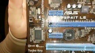 Замена слота pci-e x16