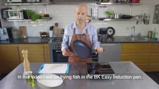 Fried fish in the BK Easy Induction pan