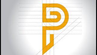 Logo Design Tutorial Letter P   Illustrator 2020