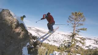 Kirkwood skier goes HUGE!!! Uncut footage