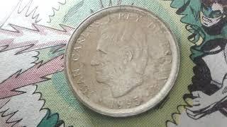 Rara Moneda 100 Pesetas FAO JUAN CARLOS I 1995 REY ESPAGNA