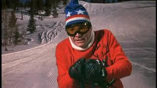 Snowball Express - Downhill Backwards Skiing Scene - Dean Jones