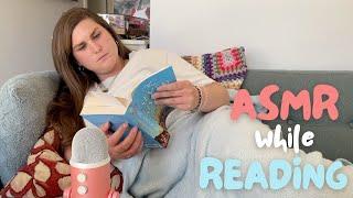 I'm doing ASMR while Reading  | Background ASMR 