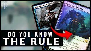 Do YOU Know The Rule? - Blightsteel Colossus, Ashiok and Mill - MTG