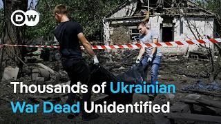 What kind of support does Ukraine need when it comes to identifying missing persons? | DW News