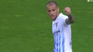 Sandro Ramirez - All 3 Free kicks 2016/17 - Malaga HD