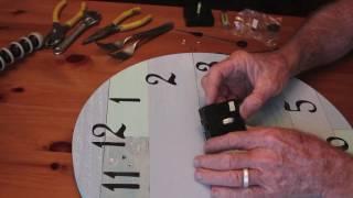 Replace a quartz clock movement