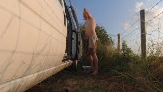 Showering In A Micro Camper Van (Or Outside)