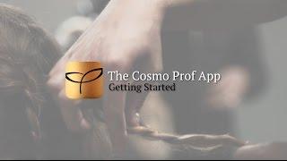 Getting started with the CosmoProf App