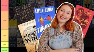 RANKING EVERY POPULAR BOOKTOK BOOK I'VE READ