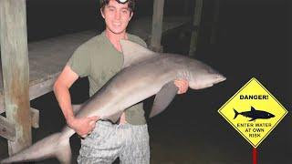 BULL SHARKS in FLORIDA RIVERS **NO SWIMMING**