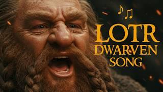Halls of Khazad-dûm – The Dwarf Song of Moria (Original LOTR-Inspired Music)