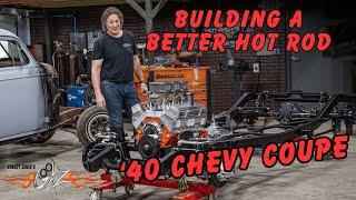 Building a Better Hot Rod - '40 Chevy Frame and Suspension - Stacey David's Gearz S17 E12