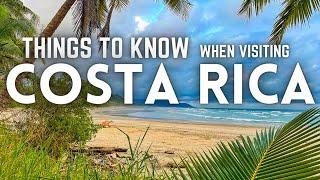 EVERYTHING You NEED To Know Visiting Costa Rica Travel Tips