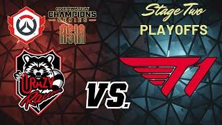 T1 vs Crazy Raccoons - Regional Playoffs Grand Final | OWCS Korea Stage 2