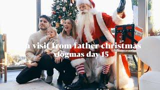 A Visit From Father Christmas & Cosy Evening | Vlogmas Day 15