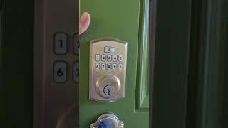 Programming a Kwikset 260 Smart Code E Lock... Charles Vail Salem Oregon