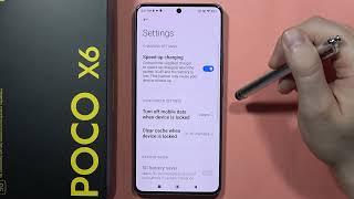 POCO X6: Activate Fast Charging #howtodevices