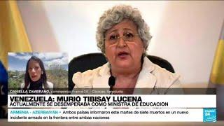 Informe desde Caracas: murió Tibisay Lucena, expresidenta del CNE de Venezuela • FRANCE 24