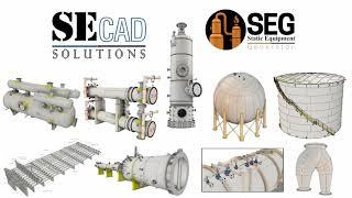 SEG Software for 3D modeling and detailing of static equipment