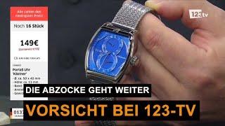 Vorsicht bei 123-TV! Die üblen Tricks des Verkaufskanals