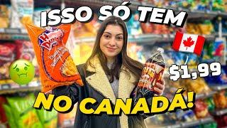 SUPERMERCADO do CANADÁ, é caro? Achei produtos muito BARATOS e estranhos que nunca vi no BRASIL!