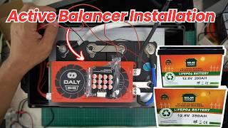 Active Balancer Installation to SolarHomes LiFePo4 battery