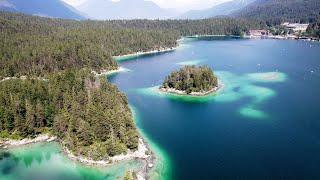 The Lake with Tropical like Islands in Germany | Eibsee [4K]